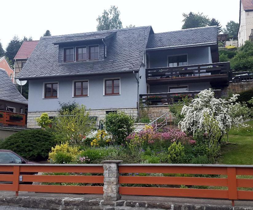 Pension Elblinge Apartamento Prossen Exterior foto